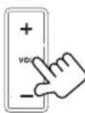 CLARION CMS20 - Adjusting the volume - 1