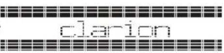 CLARION CMS20 - Note: - 4
