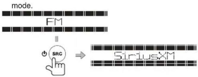 CLARION CMS20 - Selecting a mode - 1