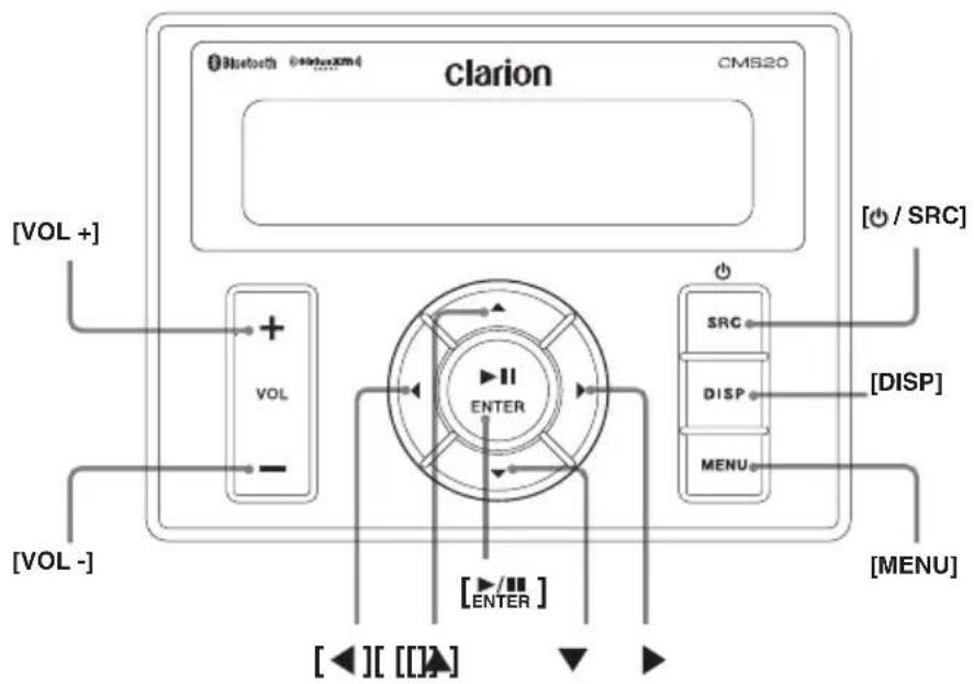 CLARION CMS20 - Display Controller - 1