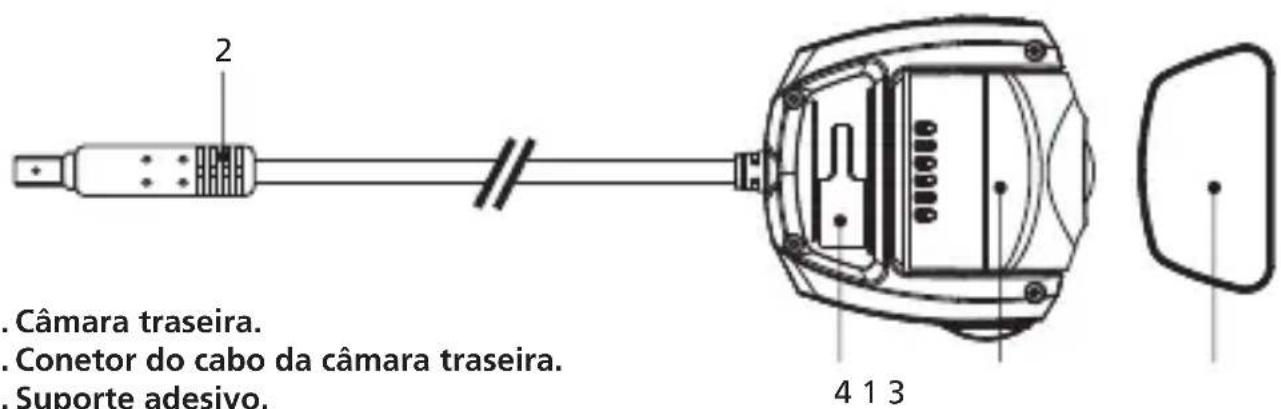 KENWOOD DRVA601WDP - Nome das peças - 1