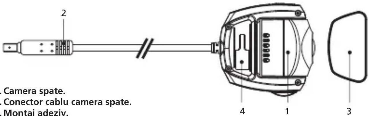 KENWOOD DRVA601WDP - Părțile componente - 1