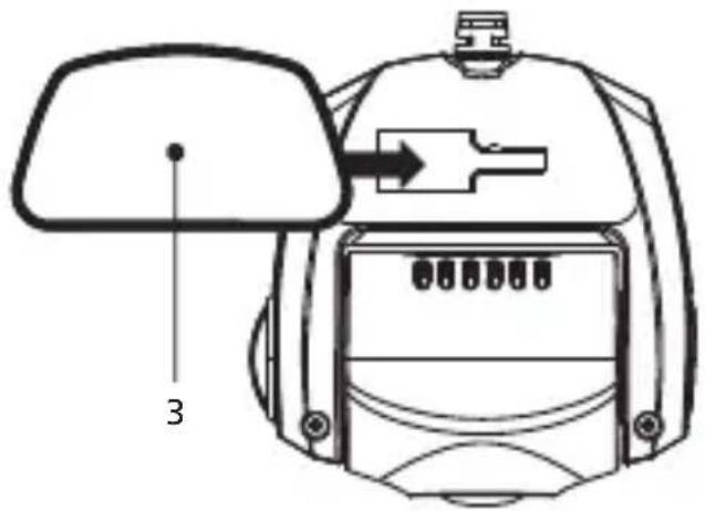 KENWOOD DRVA601WDP - Connecter l'appareil au support adhésif - 1