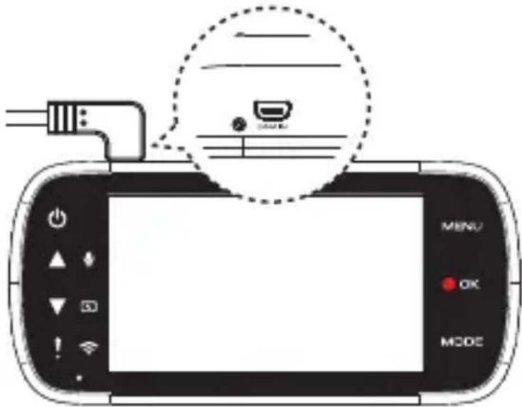 KENWOOD DRVA601WDP - Ligue a câmara traseira - 1