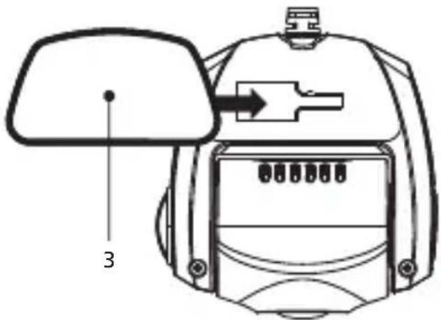 KENWOOD DRVA601WDP - Připojení zařízení k lepicímu držáku - 1