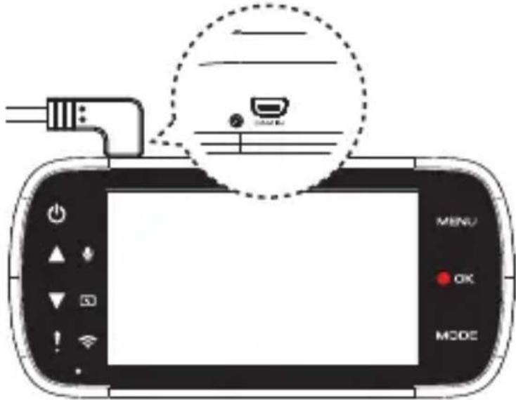 KENWOOD DRVA601WDP - Conectați camera spate - 1