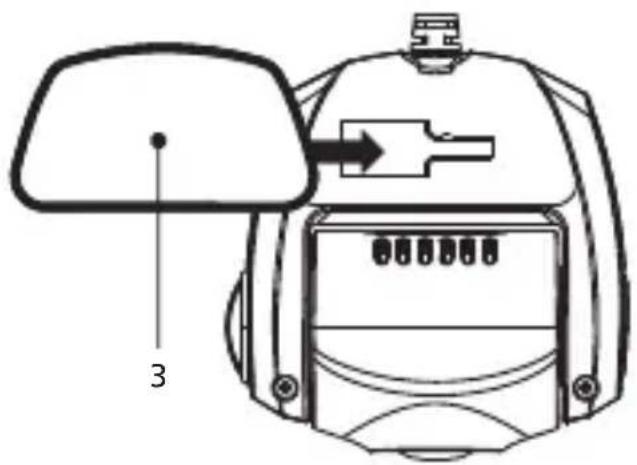 KENWOOD DRVA601WDP - Gerät an der Klebehalterung anbringen - 1