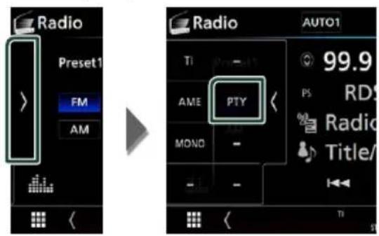 KENWOOD DNX775RVS - programme (syntoniseur FM uniquement) - 1