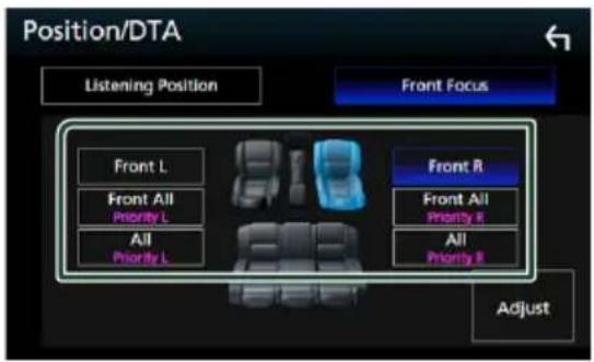 KENWOOD DNX775RVS - Focus avant - 1