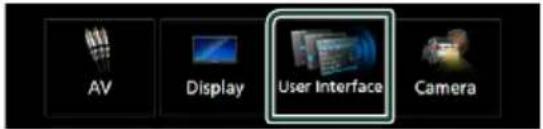 AV Display User Interface Camera
