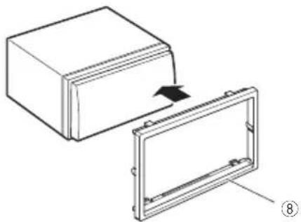 KENWOOD DNX775RVS - Plaque de garniture - 1