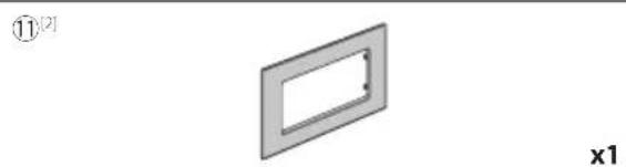 KENWOOD DNR876S - Accessoires fournis pour l'installation - 11