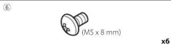 KENWOOD DNR876S - Accessoires fournis pour l'installation - 6