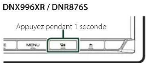 KENWOOD DNR876S - Utilizez Siri - 1