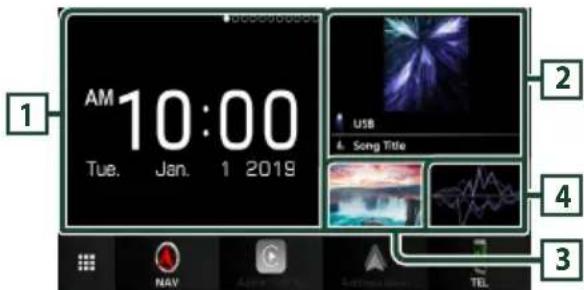 KENWOOD DNR876S - Multi Widget - 1