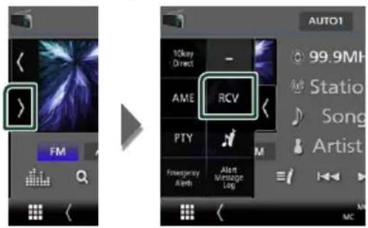 KENWOOD Excelon DDX9906XR - Mode de réception - 1