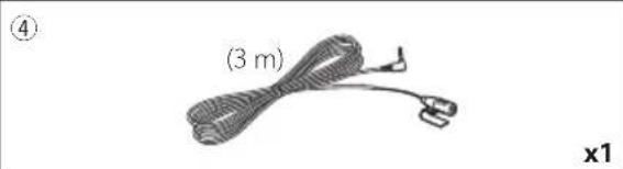 KENWOOD Excelon DDX9906XR - Accessoires fournis pour l'installation - 4