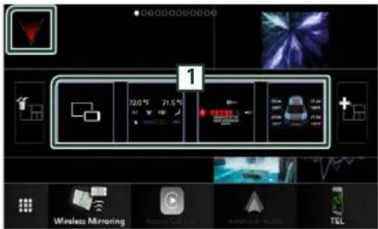 KENWOOD Excelon DDX9906XR - - Pour remplacer le widget - 1