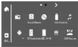 KENWOOD DDX276BT - Sources de lecture disponibles et options - 1