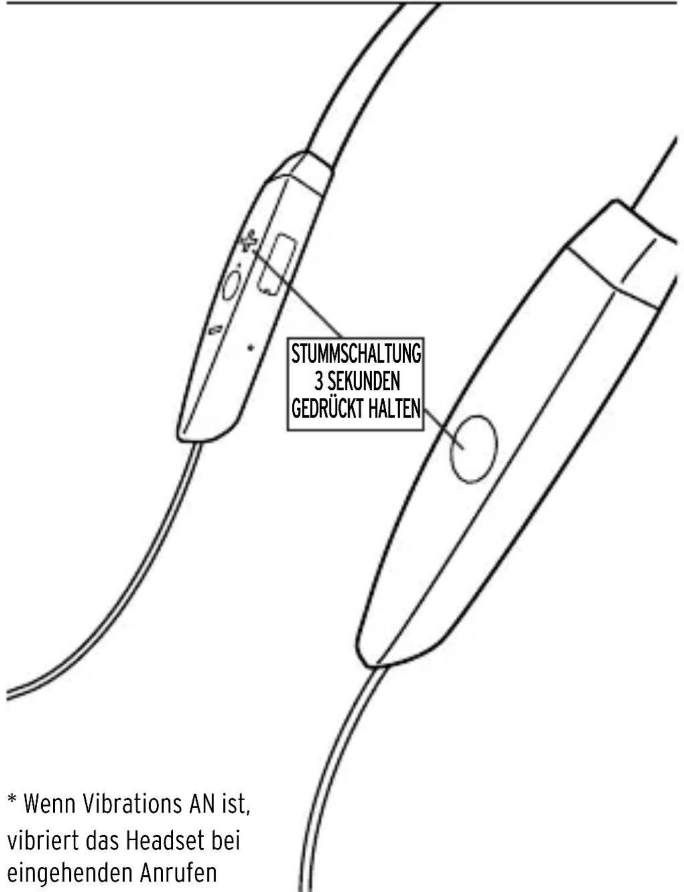 KLIPSCH R5 Neckband - STEUERUNG - VIBRATION EIN/AUS* - 1
