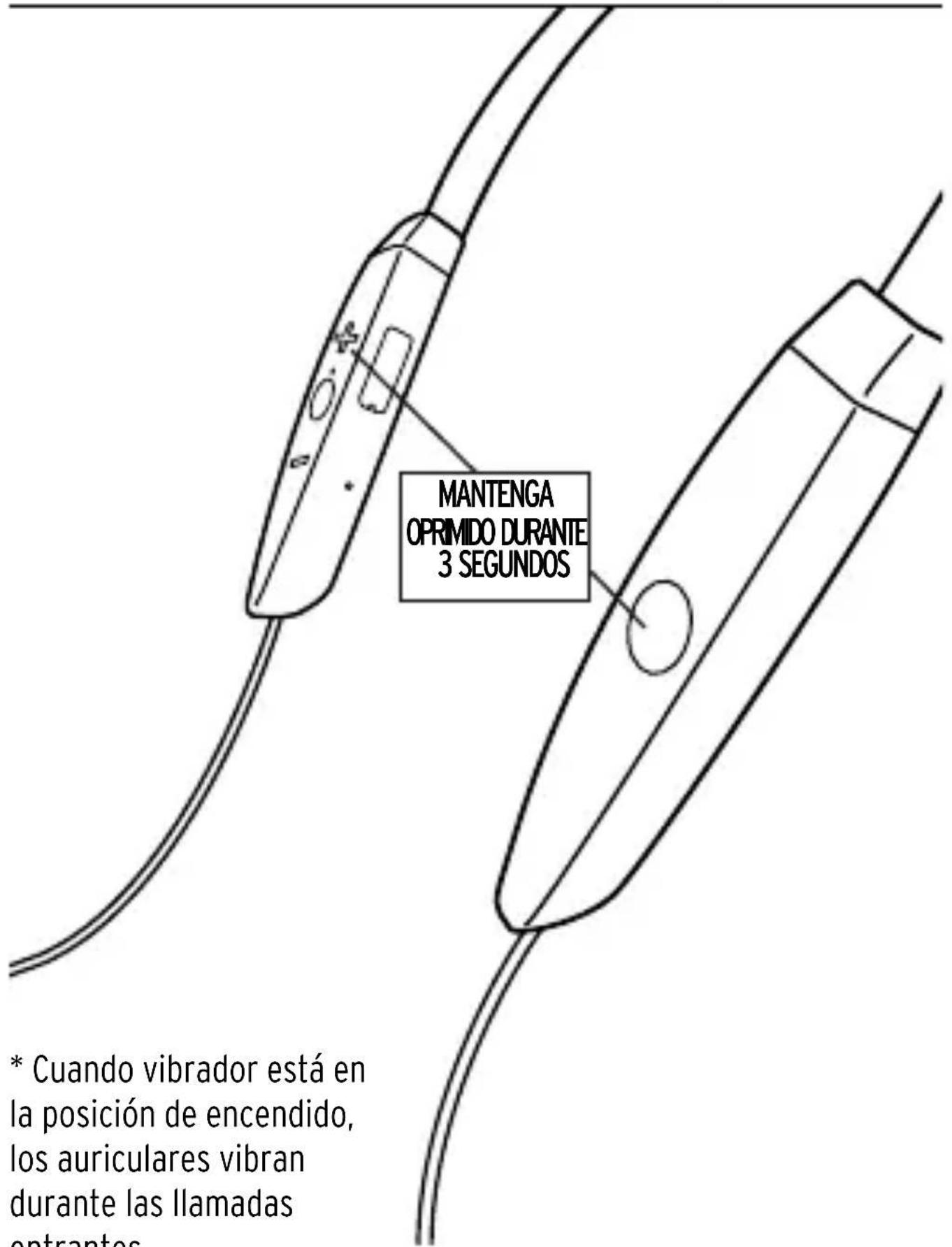 KLIPSCH R5 Neckband - CONTROLES - VIBRADOR ENCENDIDO/APAGADO - 1