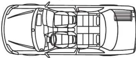 Bazooka BT8024DVC - RECOMMANDATIONS POUR LE POSITIONNEMENT DANS LE VEHICULE - 3