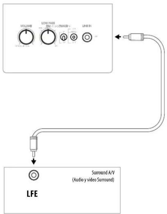 JAMO S 808 SUB - CONEXIONES Y CONTROLES - 1