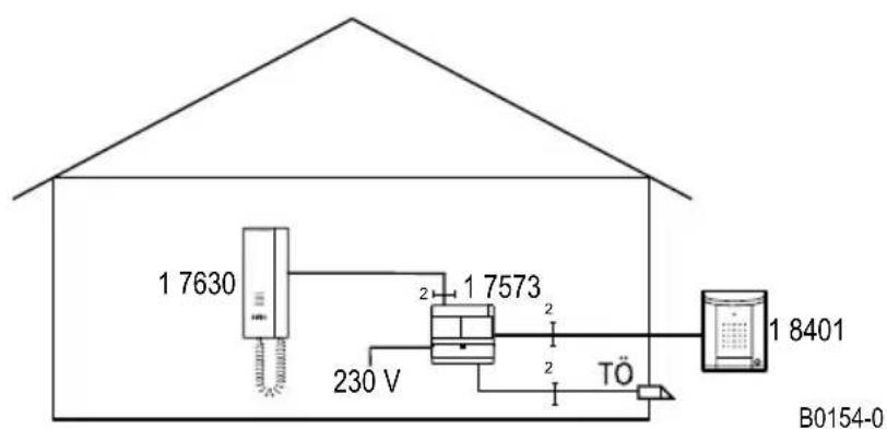 Ritto 1841420 - Système de communication de portepour habitation individuelle - 1