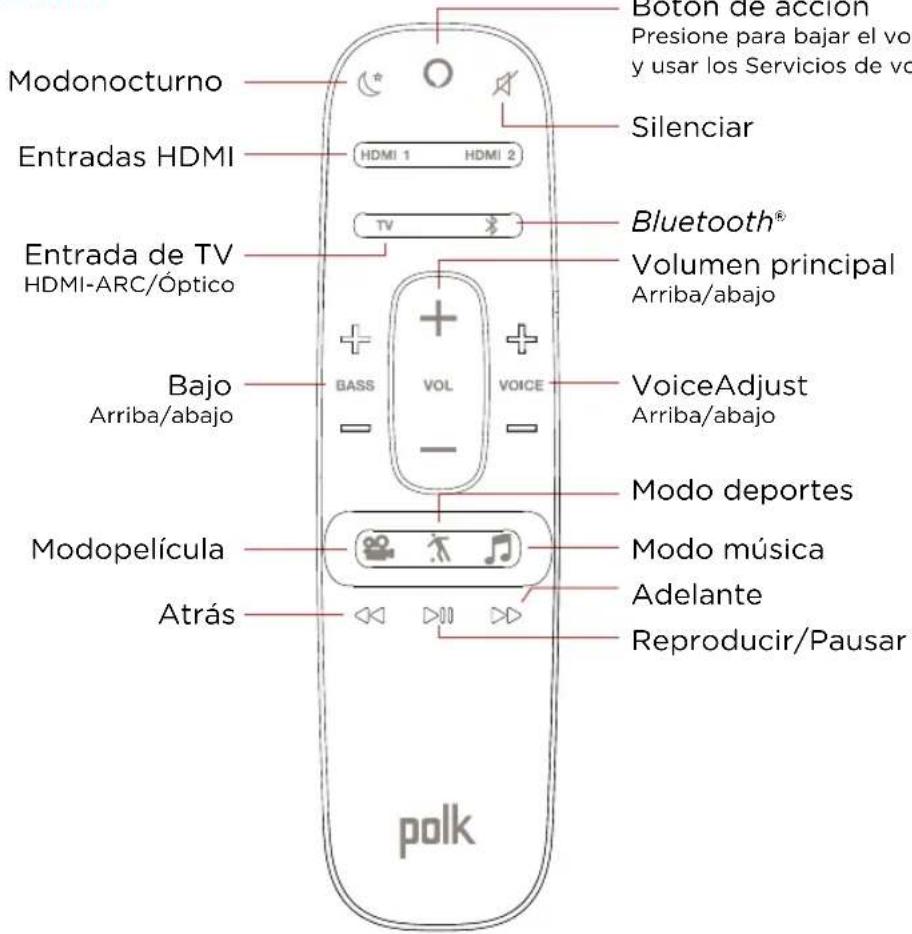 POLK Command Bar - Mando a distancia - 1