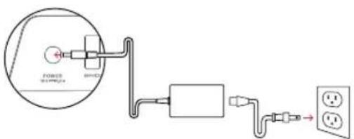 POLK Command Bar - Connect the sound bar to an AC outlet - 1