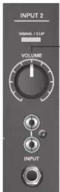 BOSE F1 Model 812 - Réglage de l'entrée INPUT 2 avec source - 2