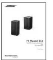 BOSE F1 Subwoofer - Pakkens indhold - 3