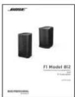 BOSE F1 Subwoofer - F1 Model 812 flexible array loudspeaker F1 subwoofer - 6
