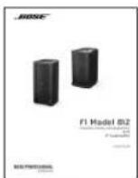 BOSE F1 Subwoofer - F1 Model 812 Flexible Array-högtalare F1-subwoofer - 6