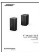 BOSE F1 Subwoofer - Pakkens indhold - 6