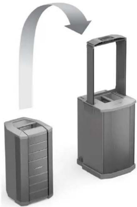 BOSE F1 Subwoofer - Utilisation de l'enceinte F1 modele 812 avec le caisson de basses F1 - 2