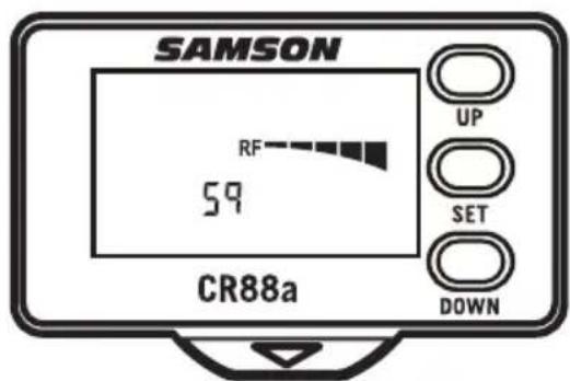 SAMSON Expedition XP312w - Regolazione dello squelch - 1