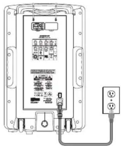 SAMSON Expedition XP312w - Canal 2 (entrée auxiliaire) - 1