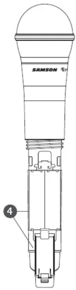 SAMSON Expedition XP312w - Indications de l'émetteur portatif CH88 - 2