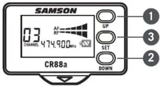 SAMSON Expedition XP312w - Utilisation du récepteur CR88a - 1
