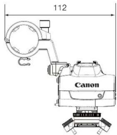 CANON XA45 - ■HDU-1 - misure dettagliate - 2