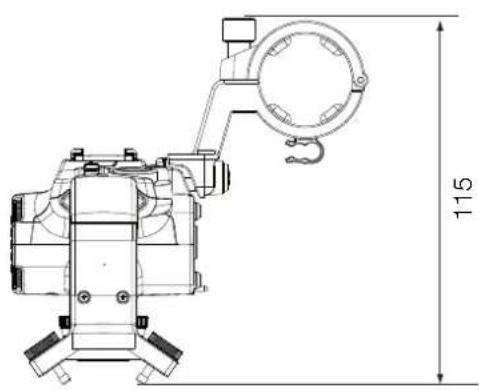 CANON XA45 - Dimensiones detalladas de HDU-1 - 1