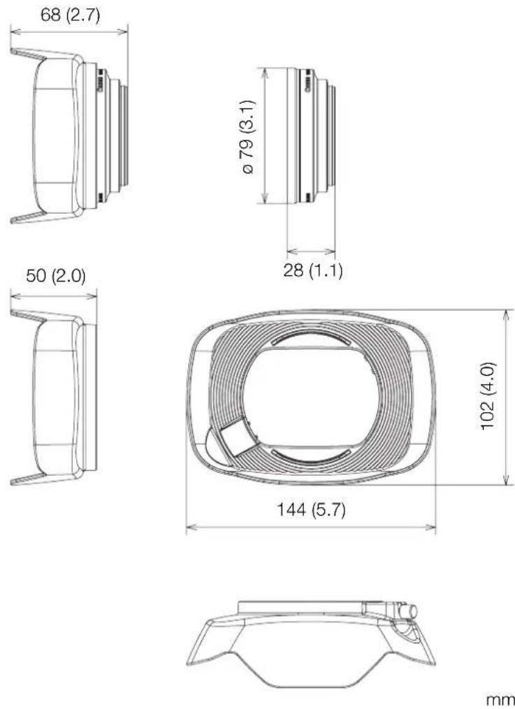 CANON XA50 - Attaching a Wide Attachment to the Camera - 3