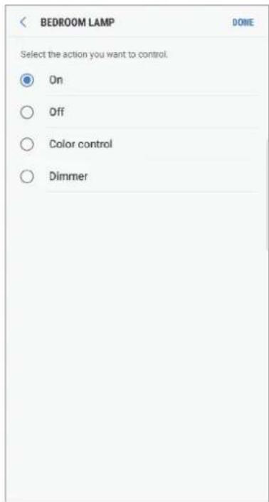 SAMSUNG SmartThings - Setting and running scenes - 2