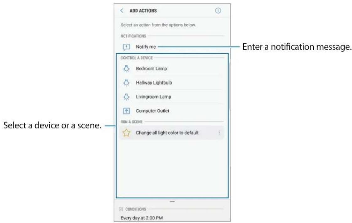 SAMSUNG SmartThings - Setting automations - 3