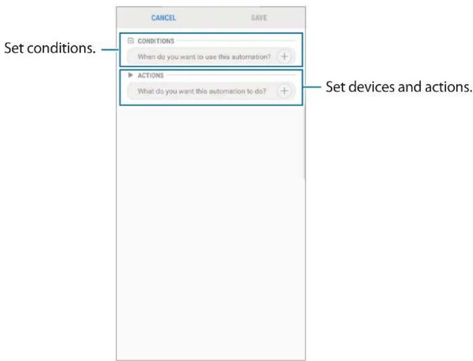 SAMSUNG SmartThings - Setting automations - 1