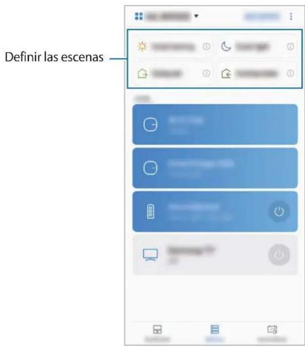 SAMSUNG SmartThings - Activar escenas - 1