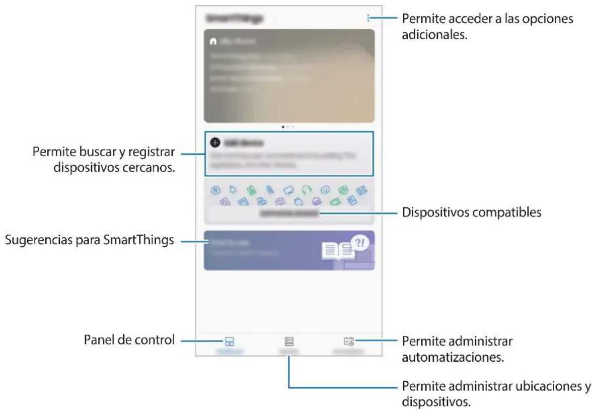 SAMSUNG SmartThings - Usar la aplic. SmartThings - 1