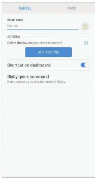 SAMSUNG SmartThings - Setting and running scenes - 1