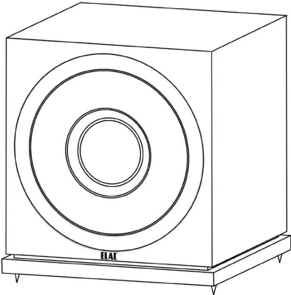 ELAC Debut 2.0 SUB3030 - SUB3030 POWERED SUBWOOFER - 1